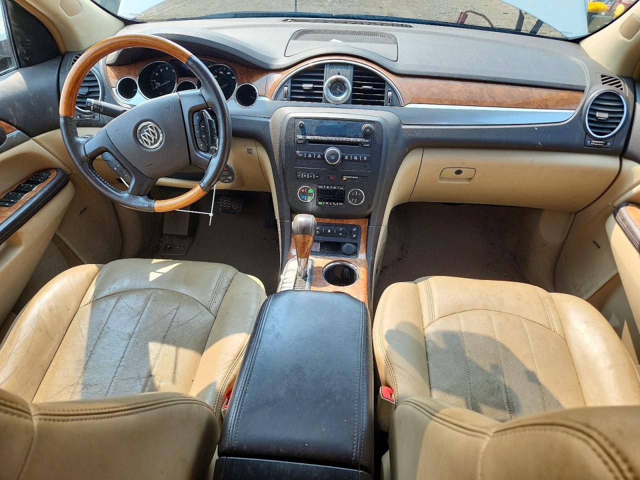 2008 Buick Enclave Cxl White vin: 5GAER23768J102930
