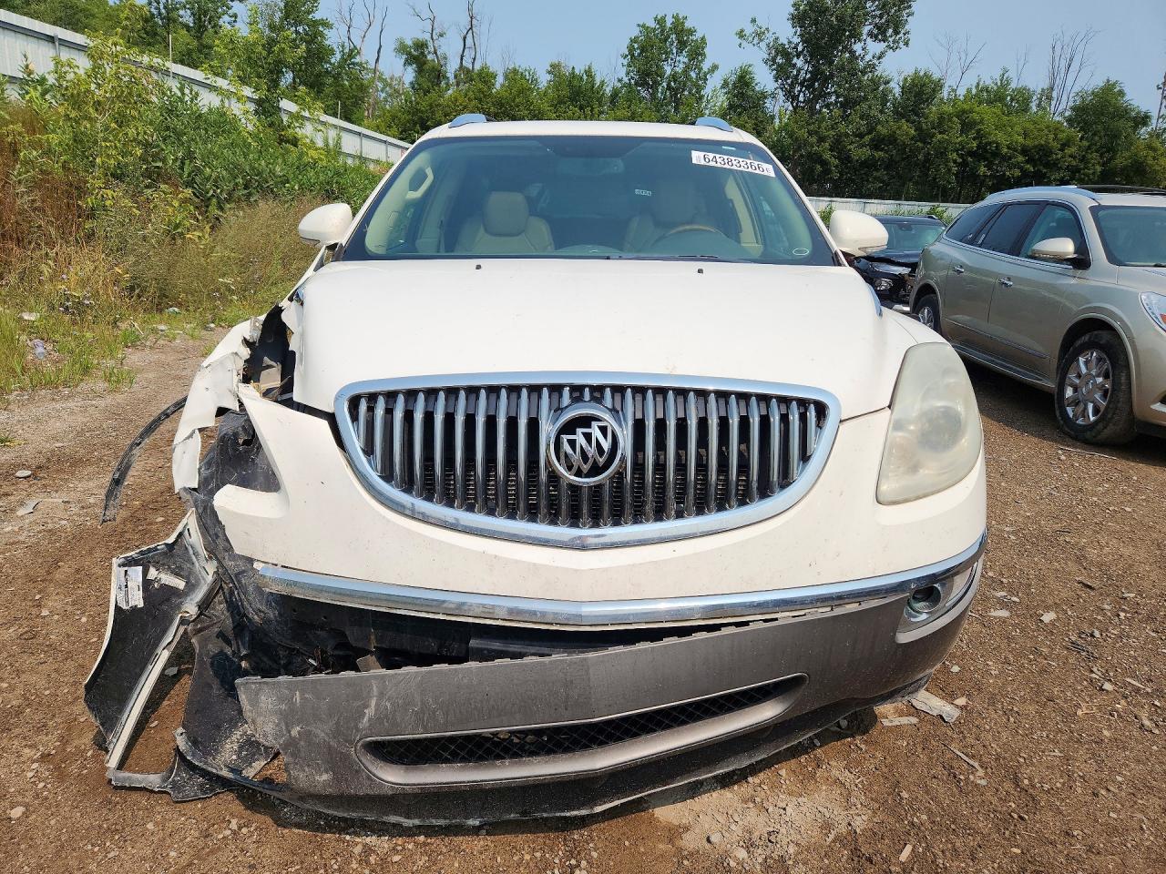 2008 Buick Enclave Cxl White vin: 5GAER23768J102930