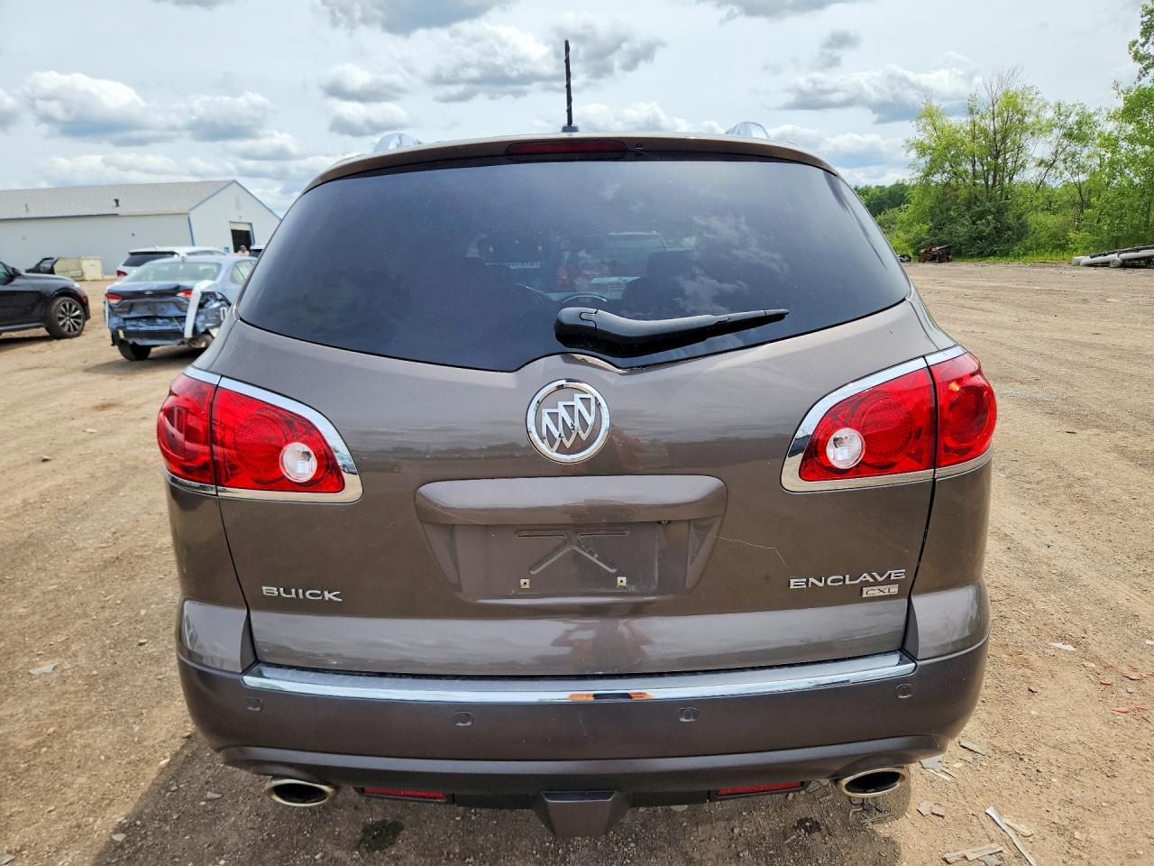 2008 Buick Enclave Cxl Brown vin: 5GAER23768J136088
