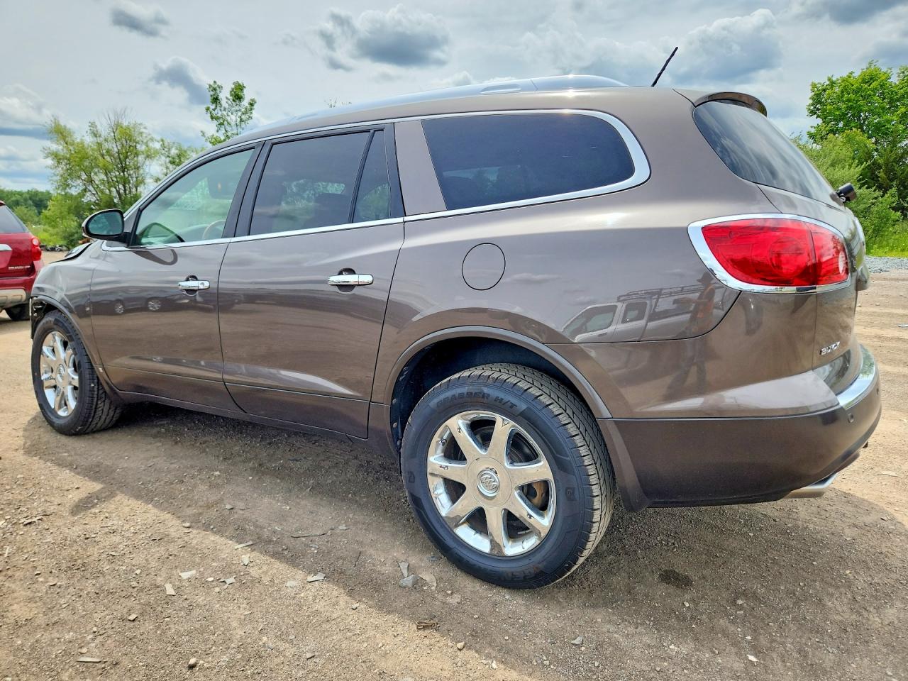 2008 Buick Enclave Cxl Brown vin: 5GAER23768J136088