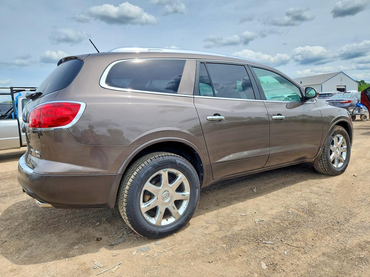 2008 Buick Enclave Cxl Brown vin: 5GAER23768J136088