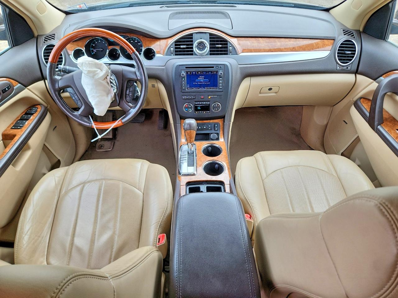 2008 Buick Enclave Cxl Brown vin: 5GAER23768J136088