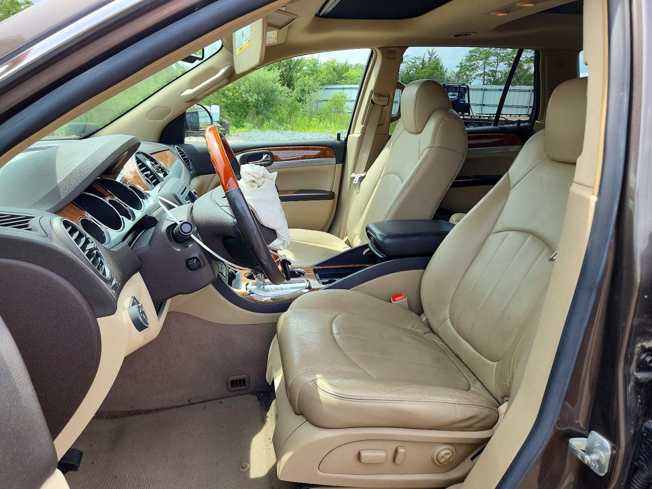 2008 Buick Enclave Cxl Brown vin: 5GAER23768J136088