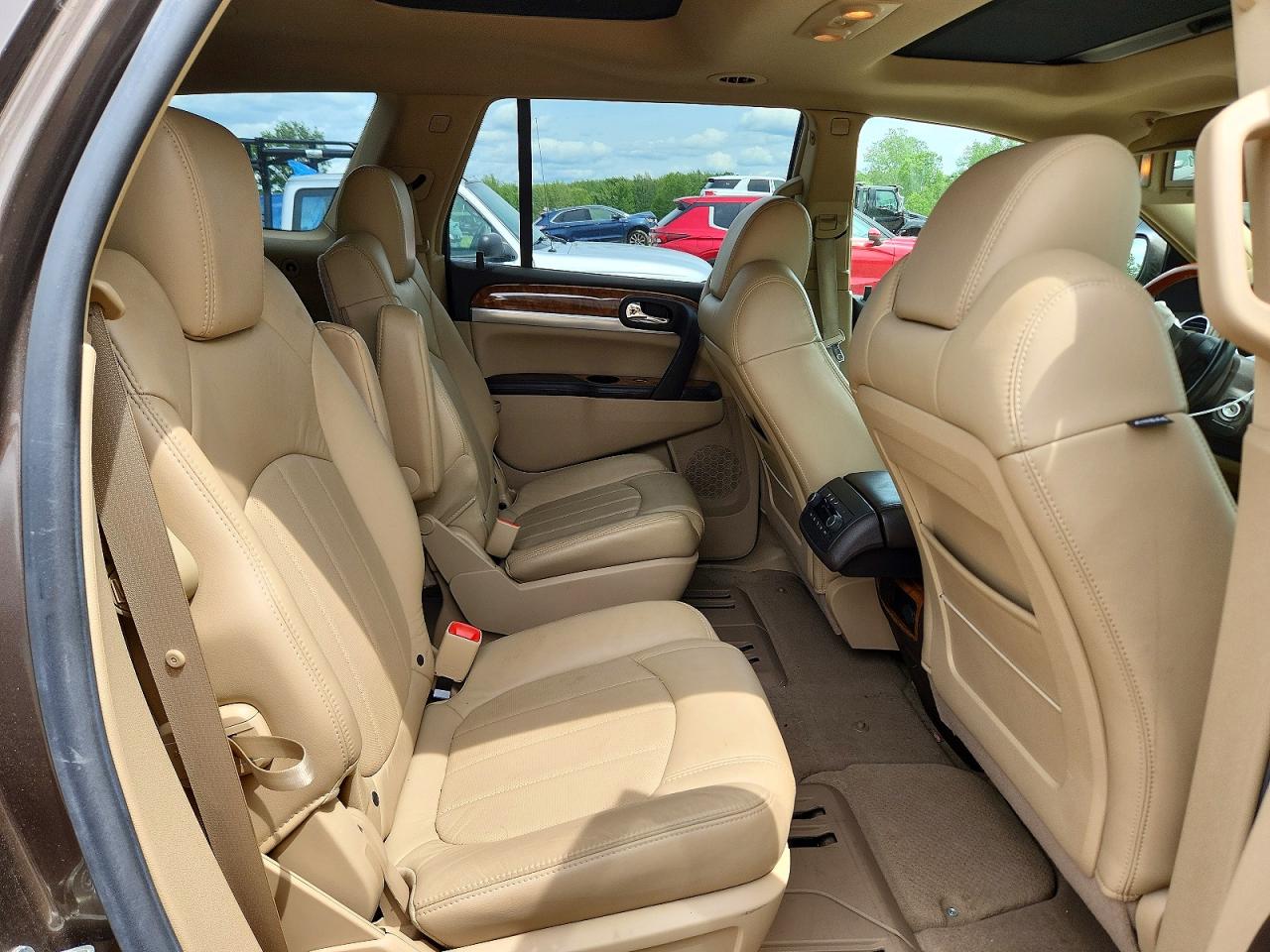 2008 Buick Enclave Cxl Brown vin: 5GAER23768J136088