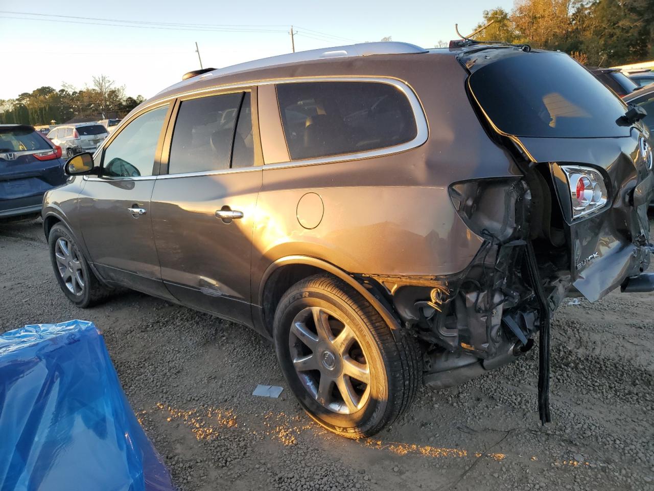 2008 Buick Enclave Cxl Brown vin: 5GAER23768J227734