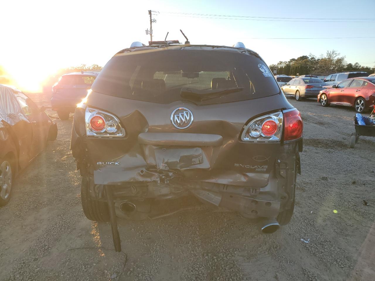 2008 Buick Enclave Cxl Brown vin: 5GAER23768J227734