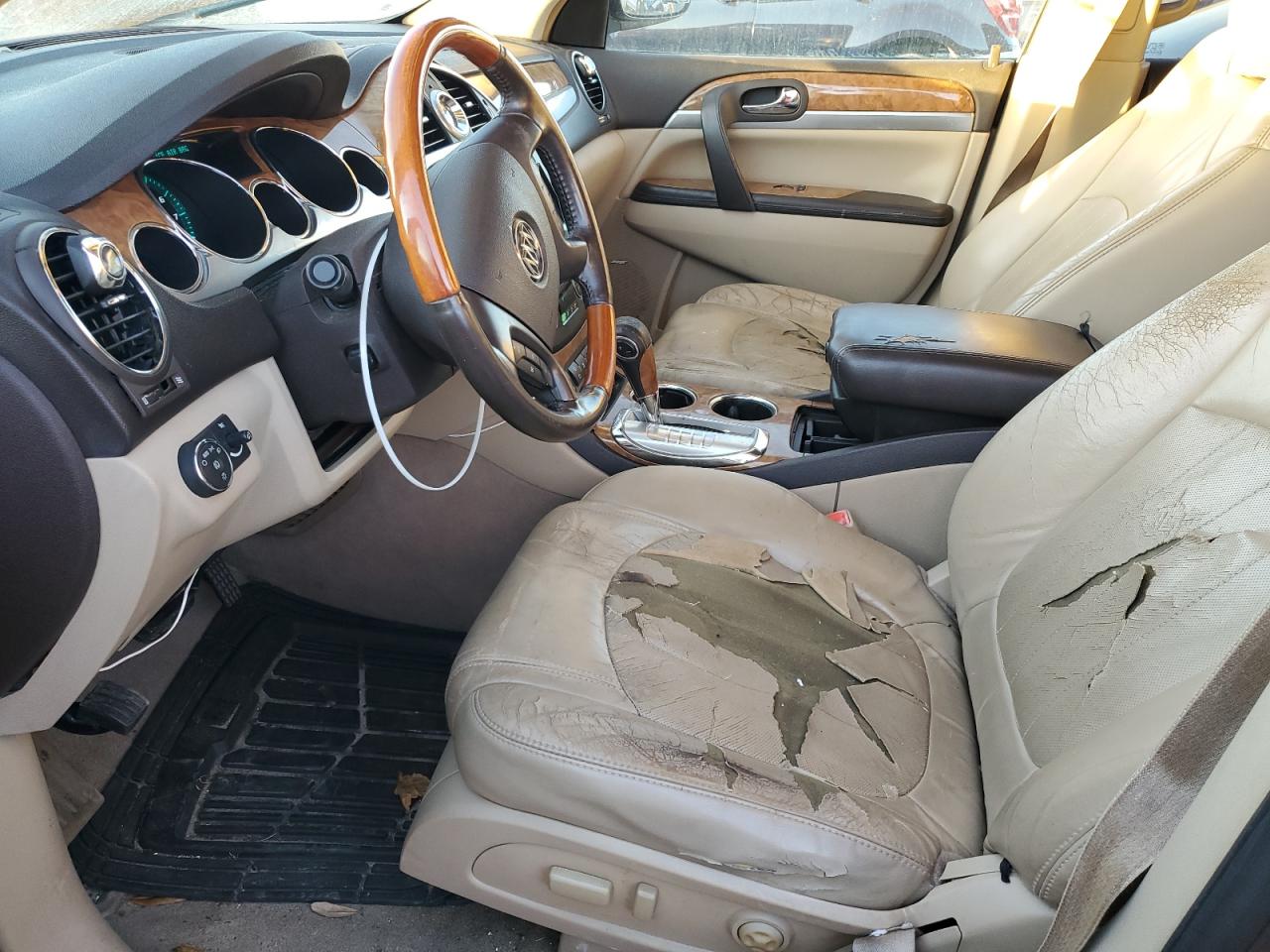 2008 Buick Enclave Cxl Brown vin: 5GAER23768J227734