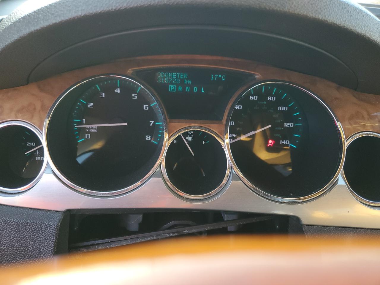 2008 Buick Enclave Cxl Brown vin: 5GAER23768J227734