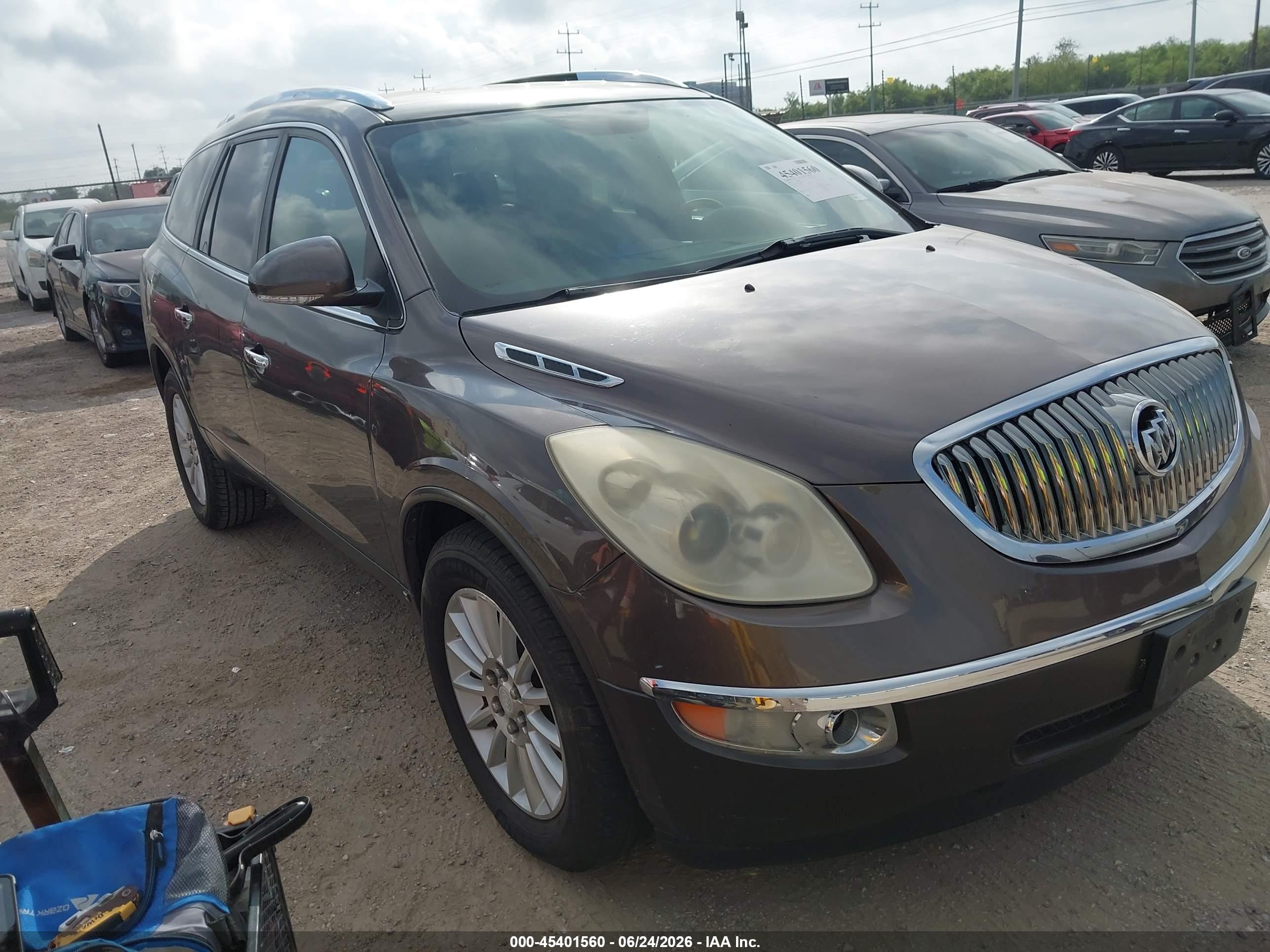 2008 Buick Enclave Cxl Gray vin: 5GAER23768J285715