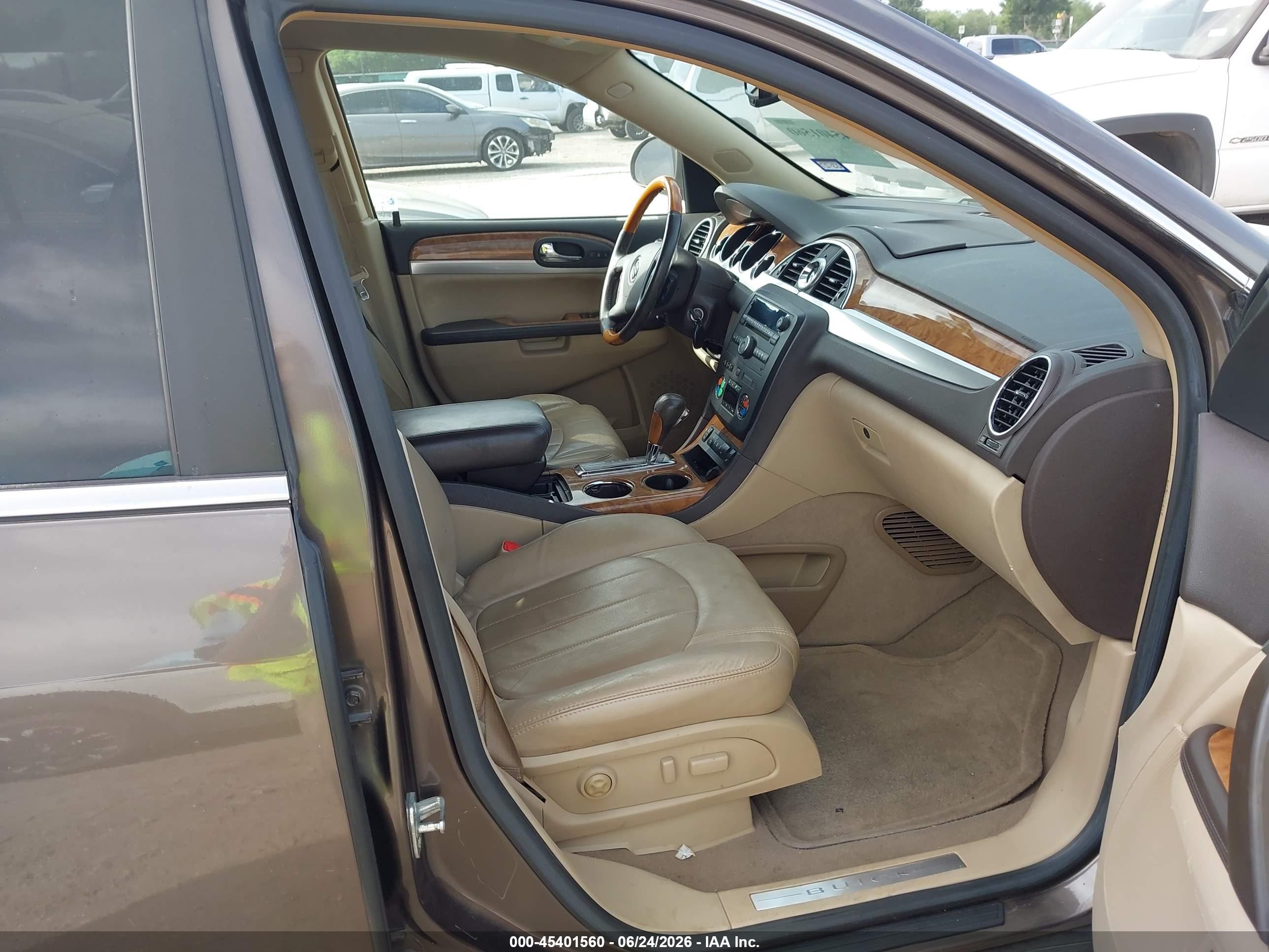 2008 Buick Enclave Cxl Gray vin: 5GAER23768J285715