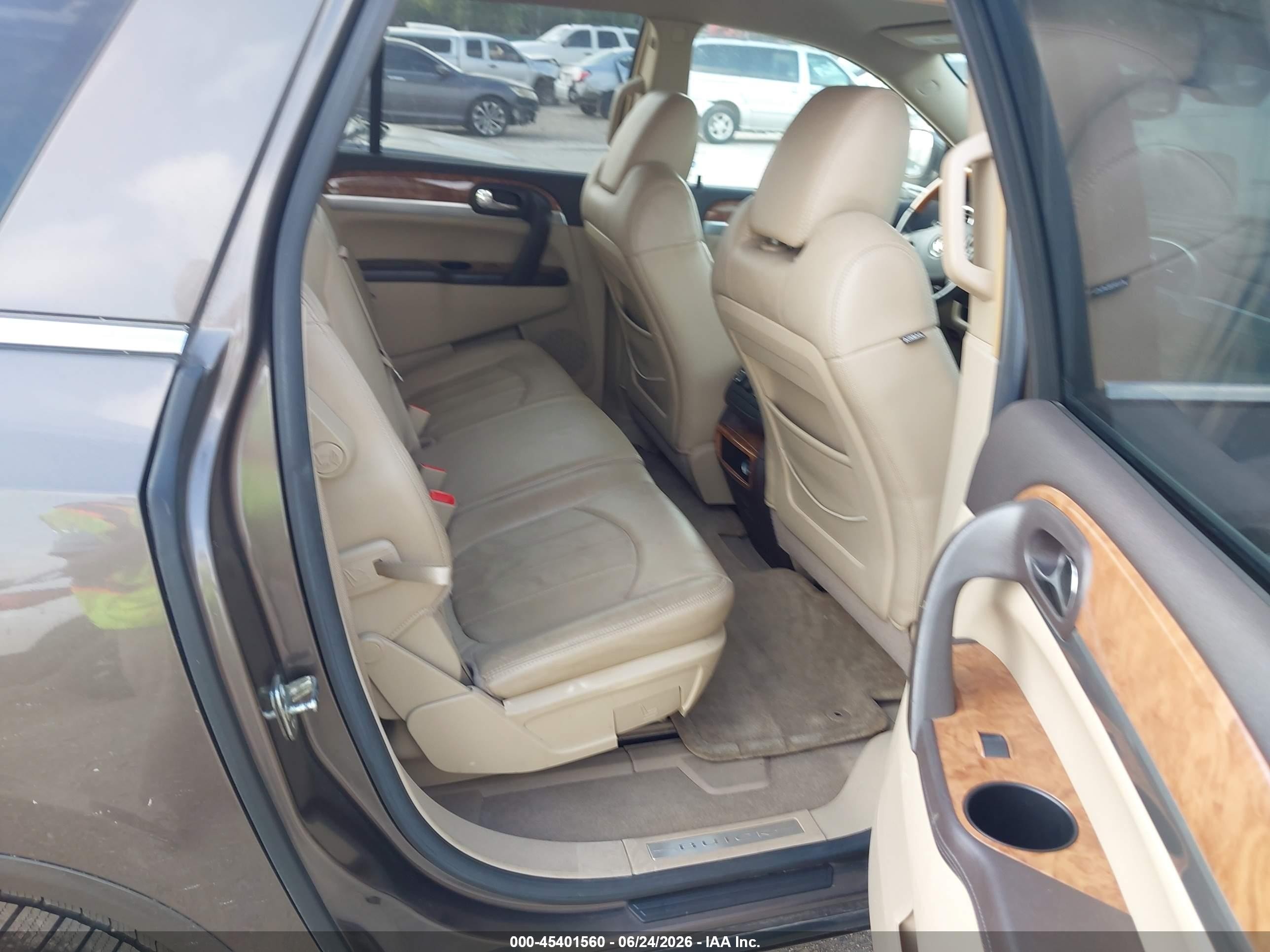 2008 Buick Enclave Cxl Gray vin: 5GAER23768J285715