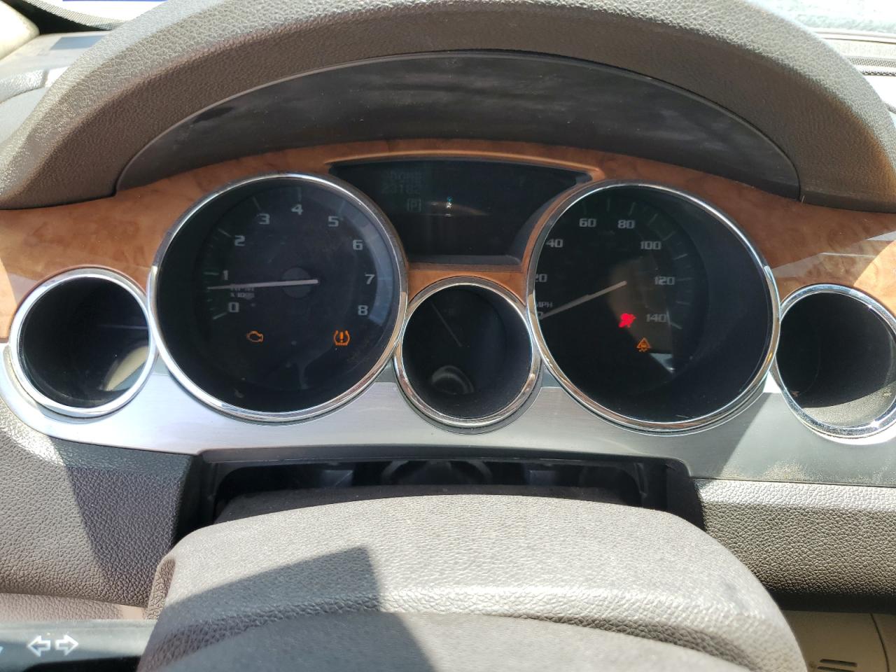 2008 Buick Enclave Cxl Brown vin: 5GAER23788J103657 Damage: Warning Light - Engine, On, Unacceptable