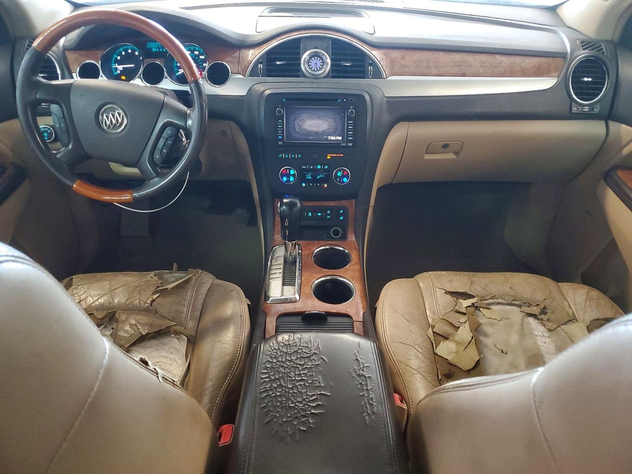 2008 Buick Enclave Cxl Brown vin: 5GAER23788J103657