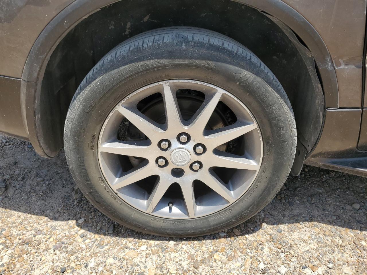 2008 Buick Enclave Cxl Brown vin: 5GAER23788J103657 Damage: Right Rear Wheel, Curb Rash, > 12 Inches