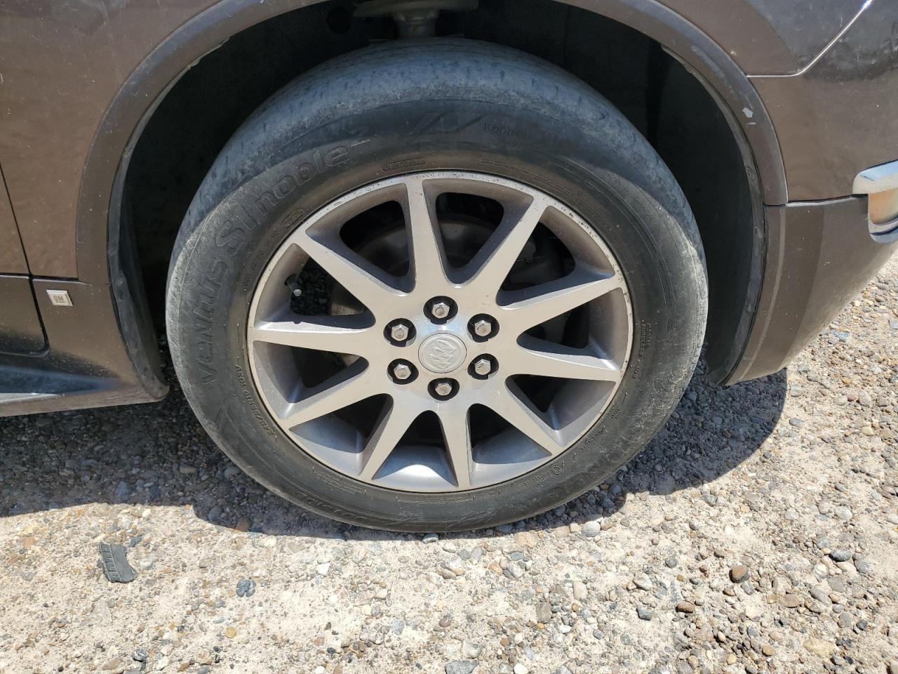 2008 Buick Enclave Cxl Brown vin: 5GAER23788J103657 Damage: Right Front Wheel, Curb Rash, > 12 Inches