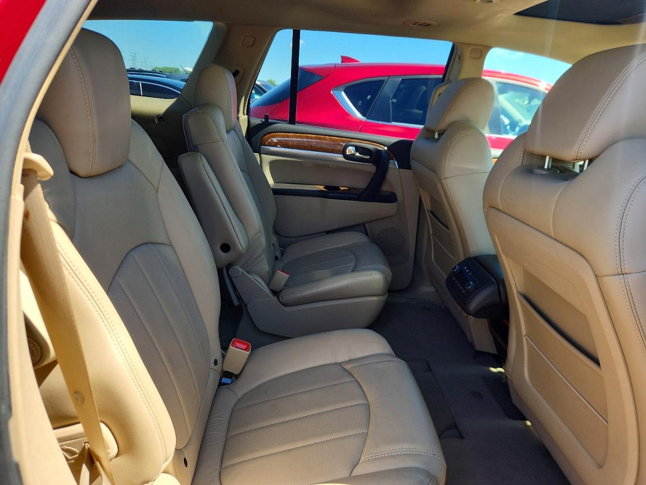 2008 Buick Enclave Cxl Red vin: 5GAER23788J146282