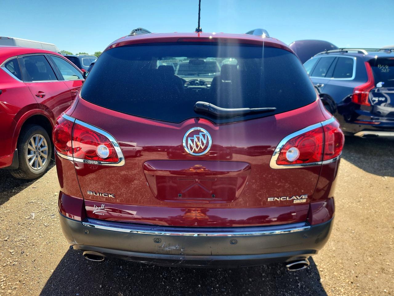 2008 Buick Enclave Cxl Red vin: 5GAER23788J146282