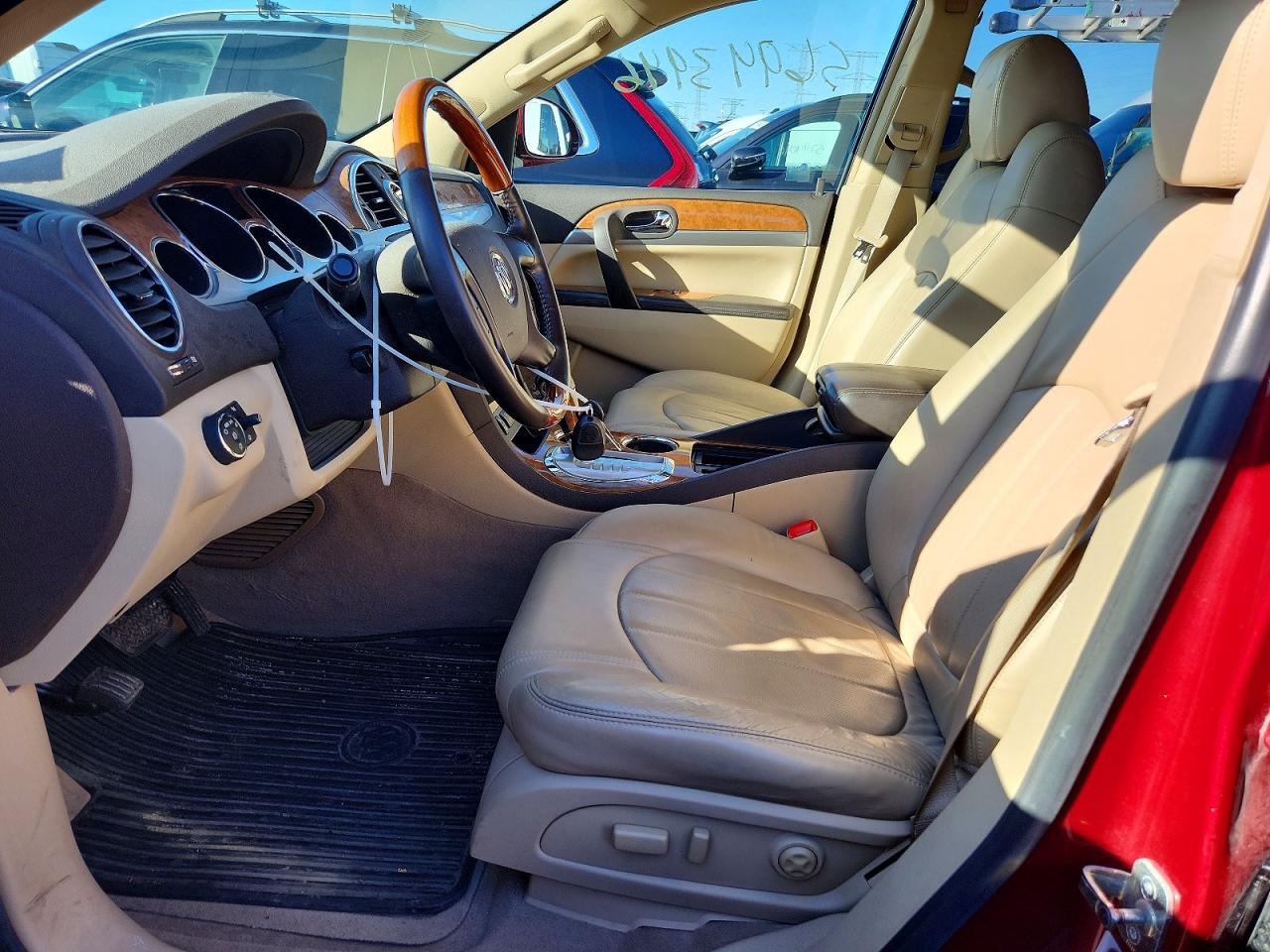 2008 Buick Enclave Cxl Red vin: 5GAER23788J146282