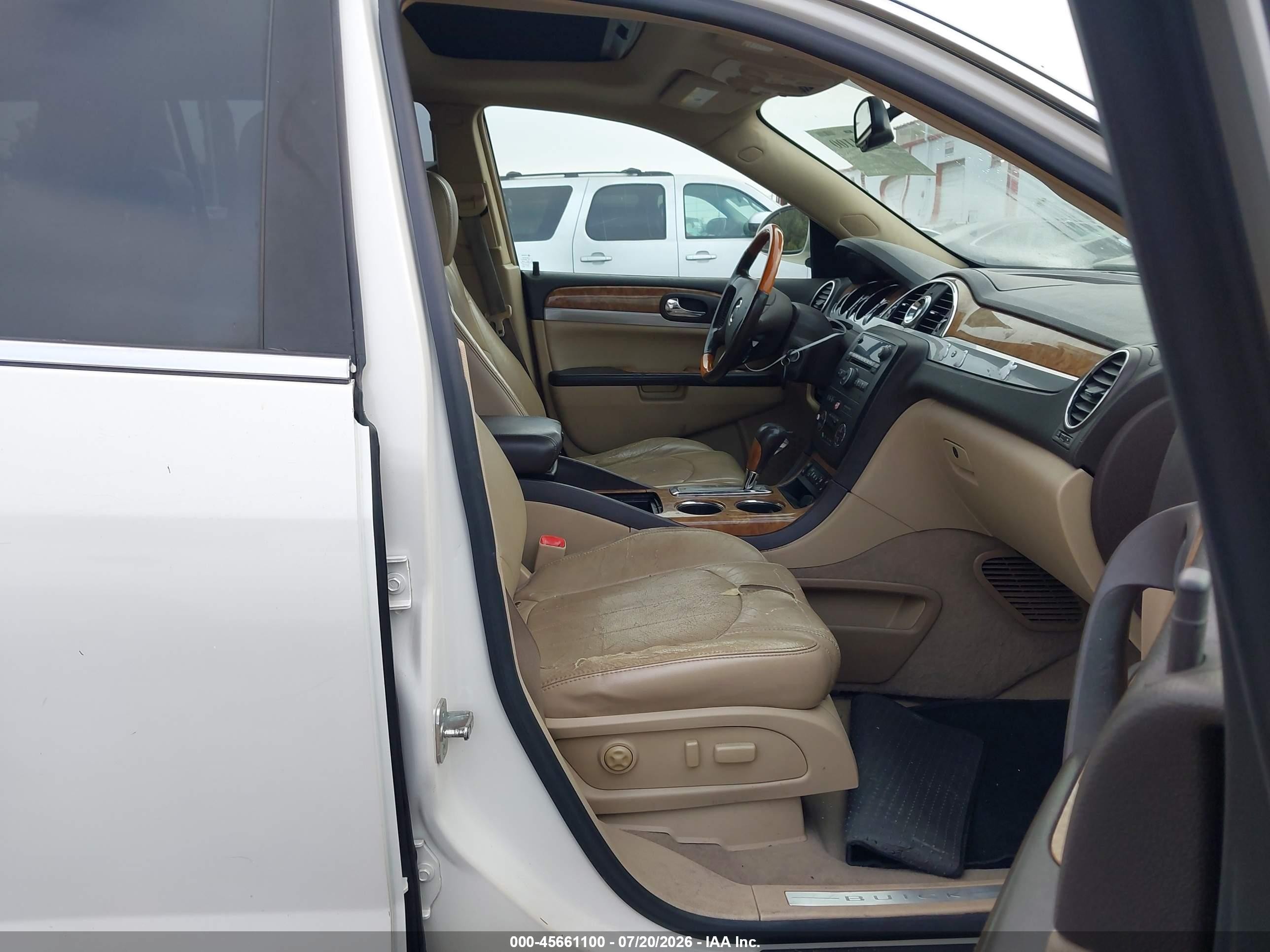 2008 Buick Enclave Cxl Cream vin: 5GAER23788J148100