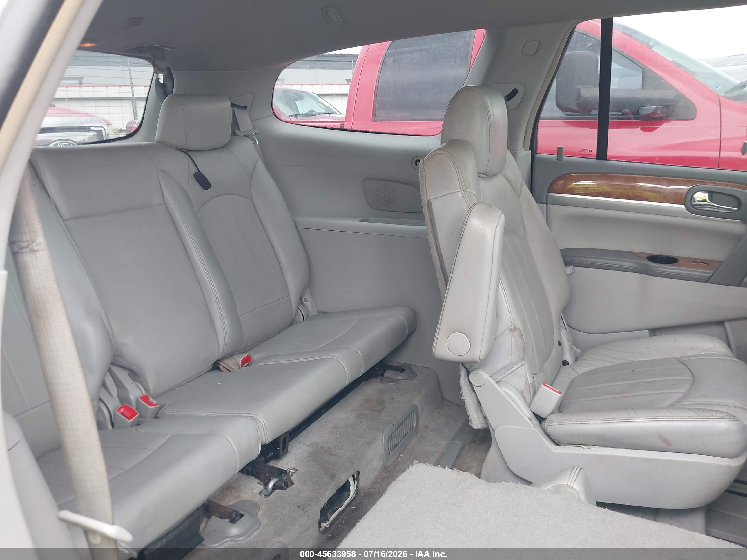 2008 Buick Enclave Cxl Silver vin: 5GAER23788J153359