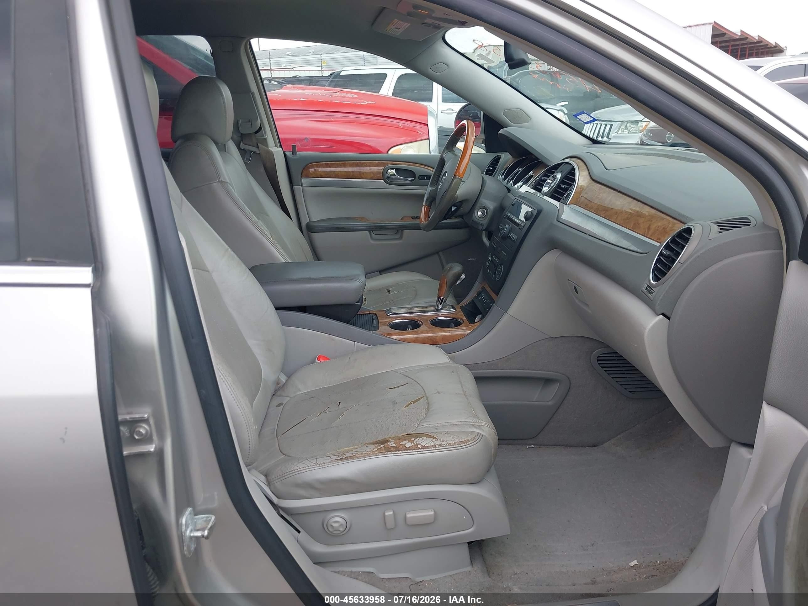 2008 Buick Enclave Cxl Silver vin: 5GAER23788J153359