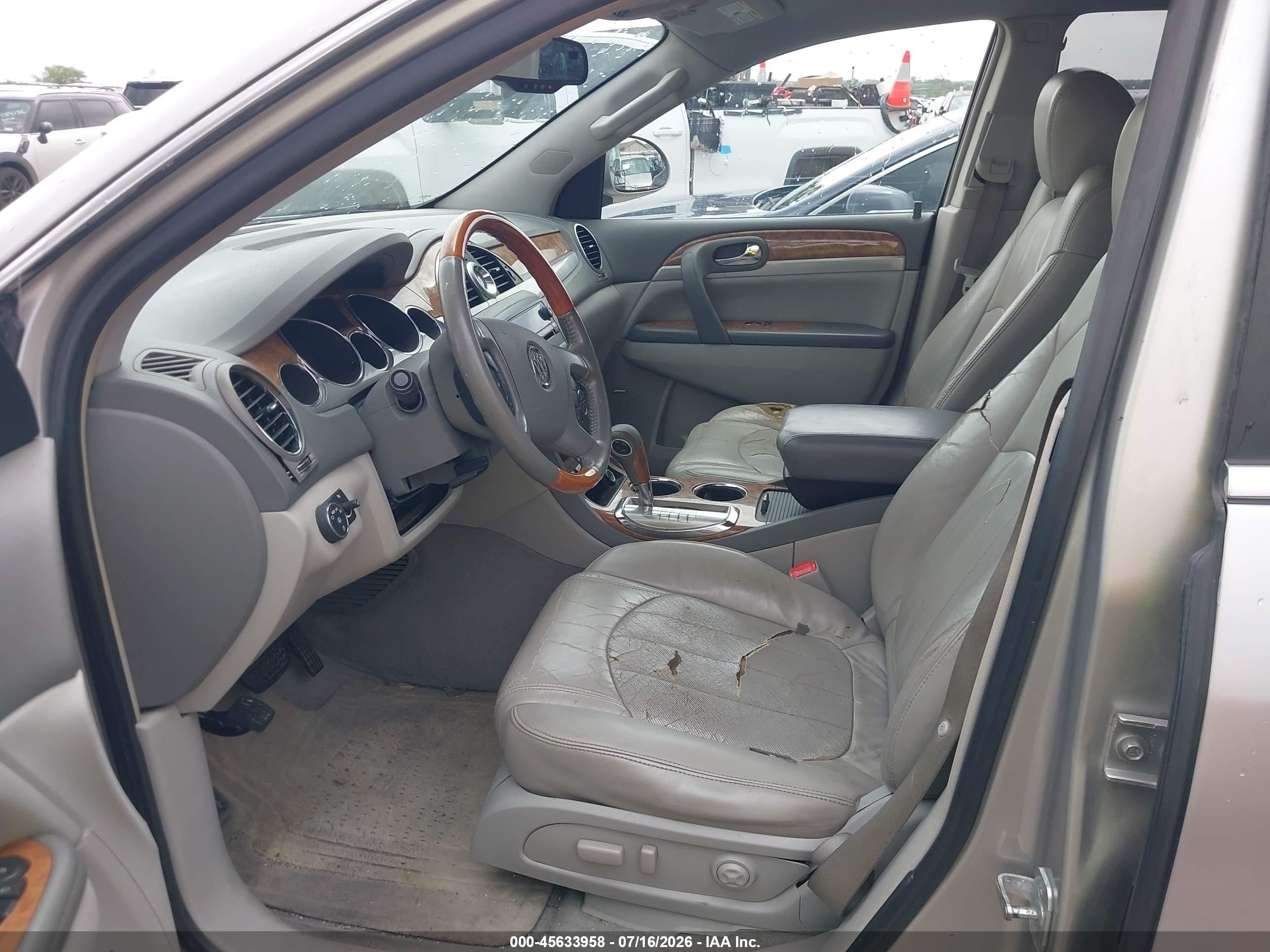 2008 Buick Enclave Cxl Silver vin: 5GAER23788J153359