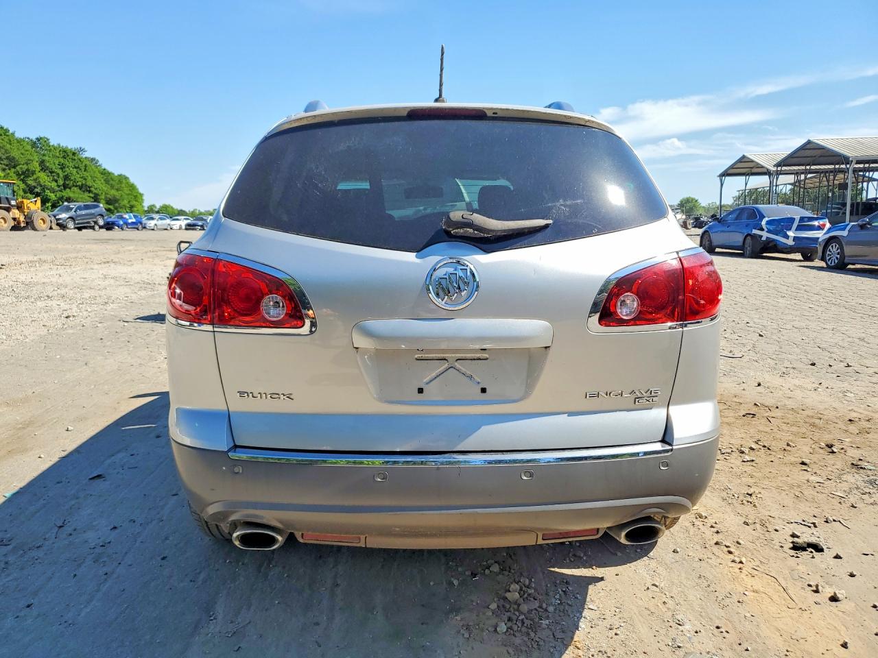 2008 Buick Enclave Cxl Silver vin: 5GAER23798J108415