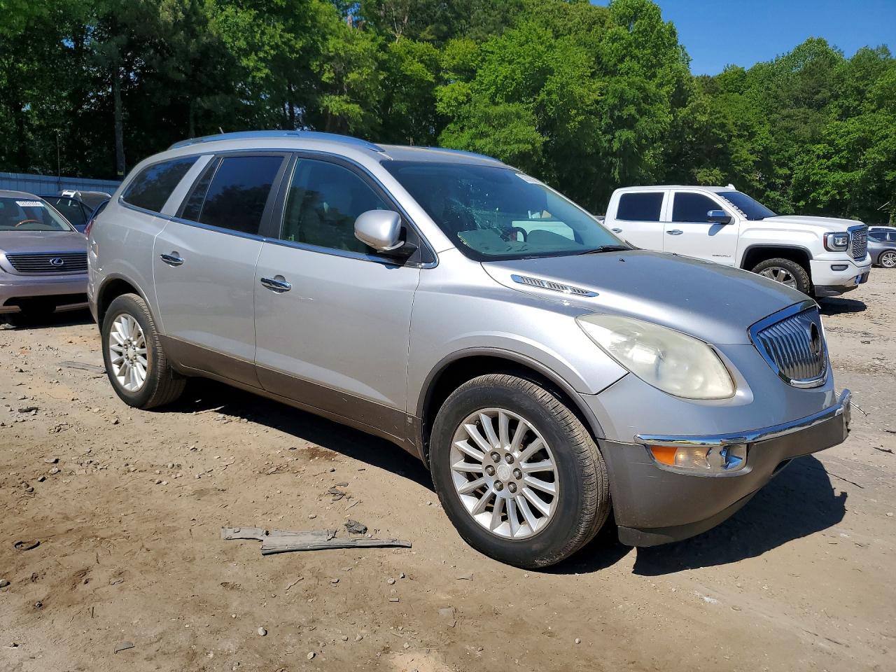 2008 Buick Enclave Cxl Silver vin: 5GAER23798J108415