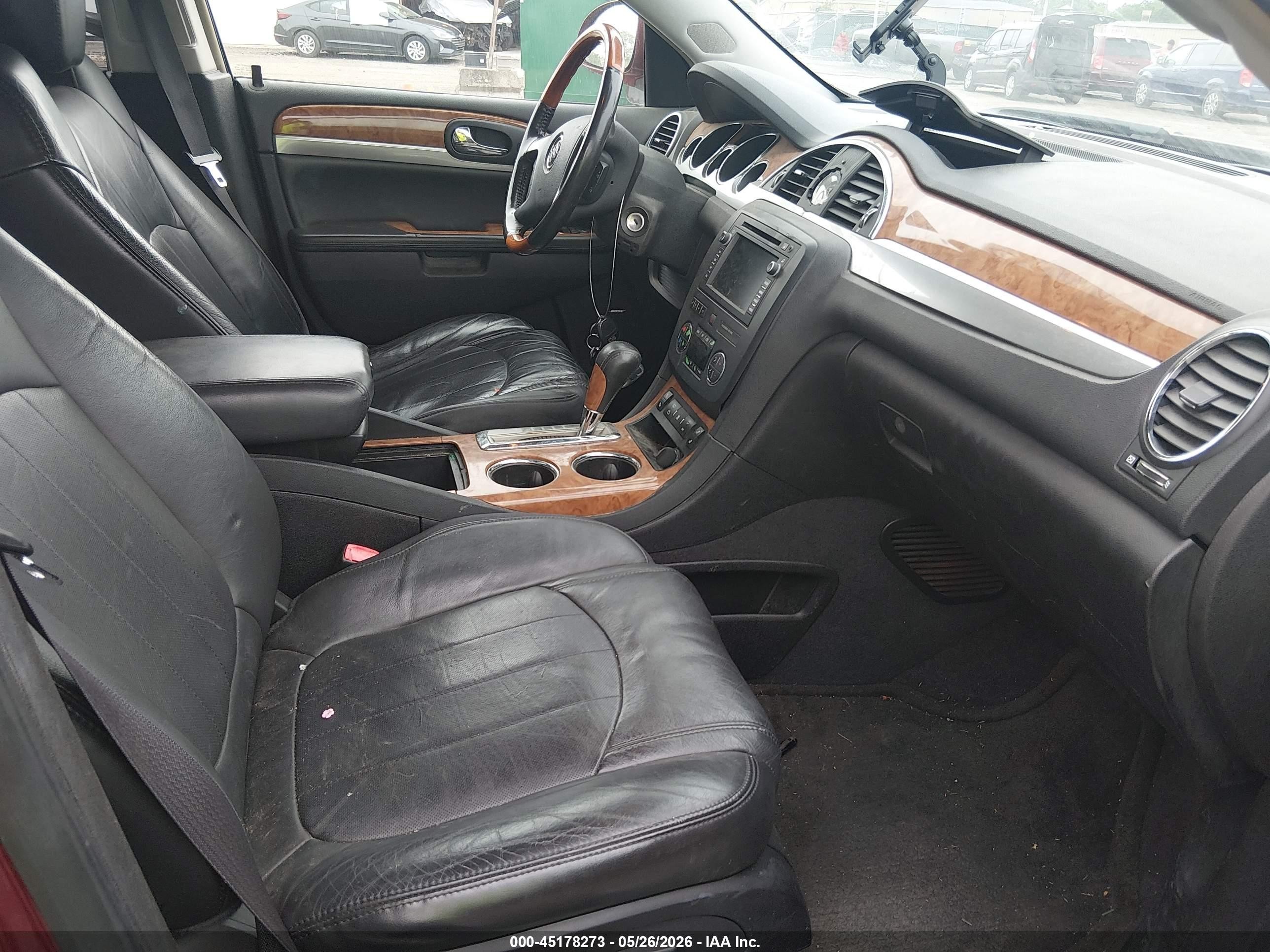 2008 Buick Enclave Cxl Красный vin: 5GAER23798J261148