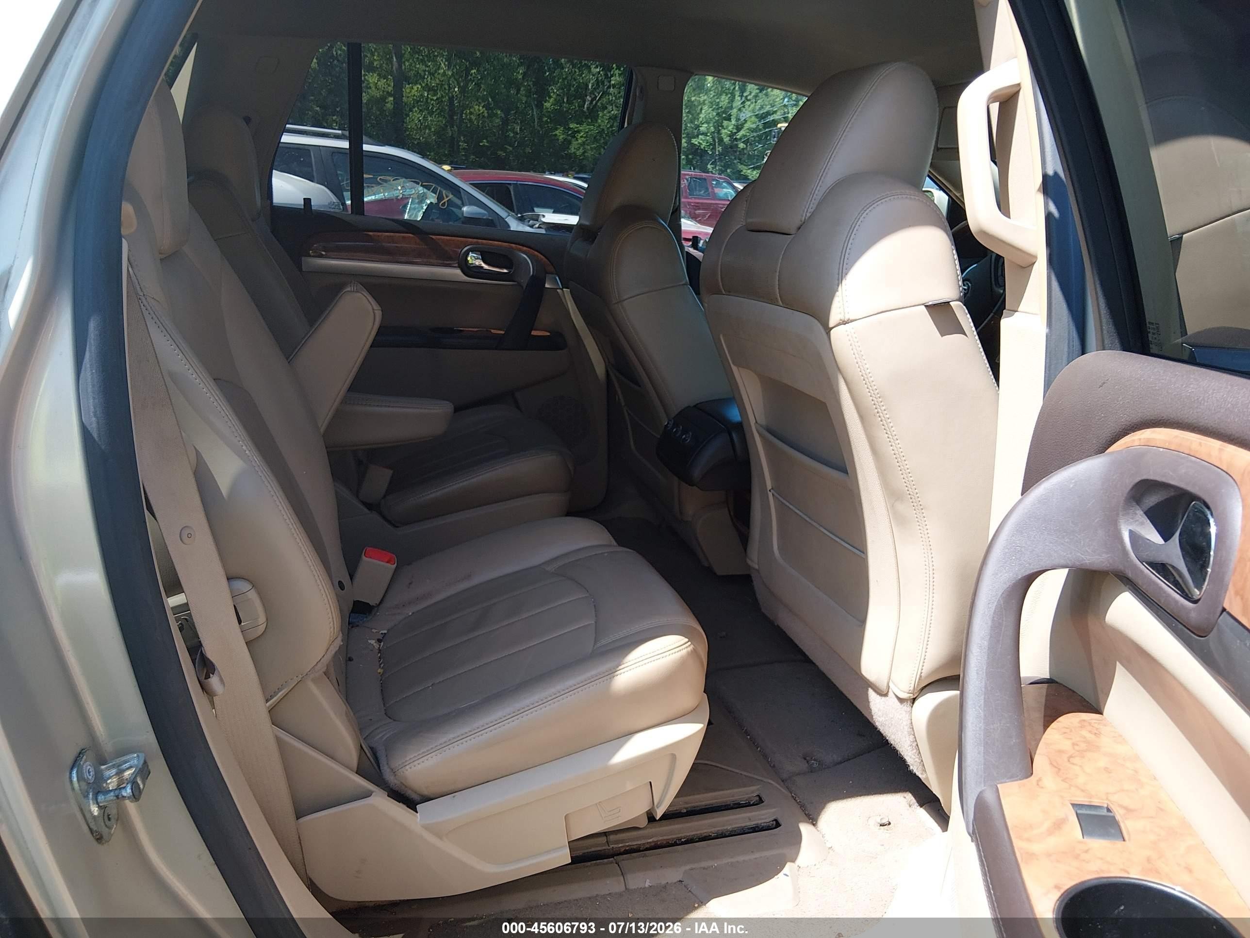 2008 Buick Enclave Cxl Silver vin: 5GAER23798J292321