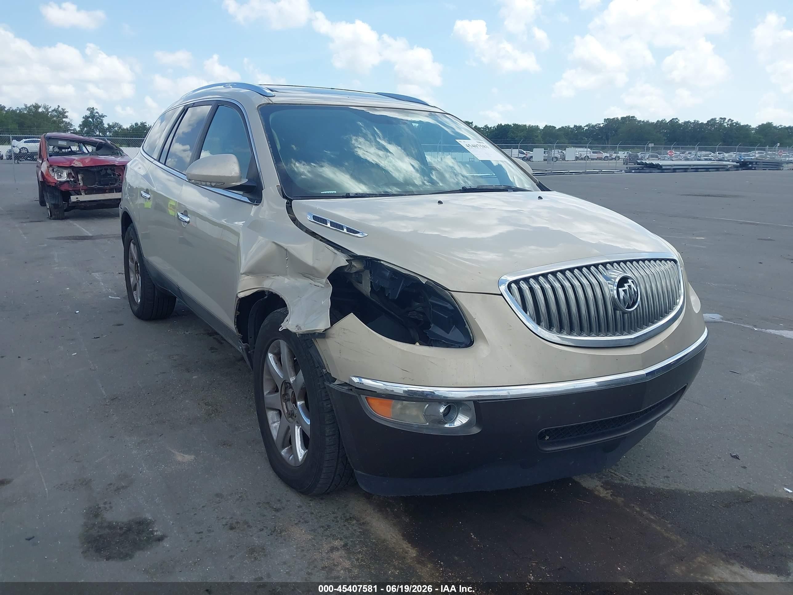 2008 Buick Enclave Cxl Champagne vin: 5GAER237X8J237005