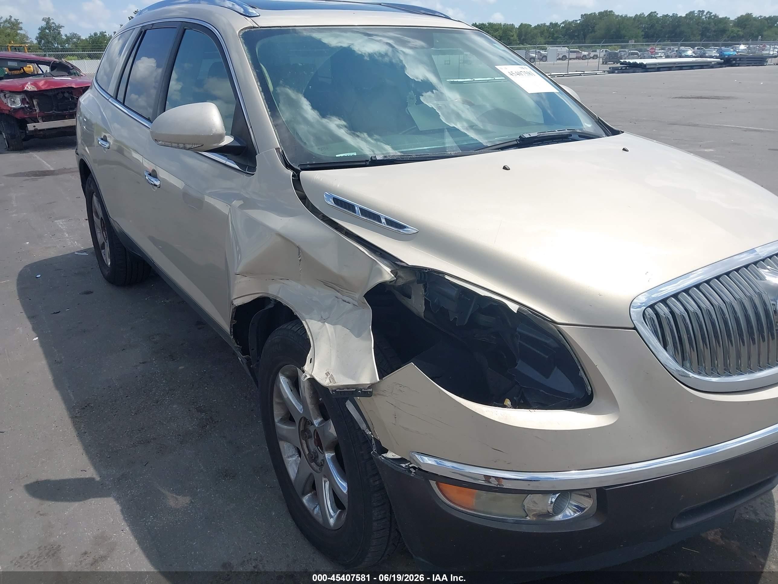 2008 Buick Enclave Cxl Champagne vin: 5GAER237X8J237005