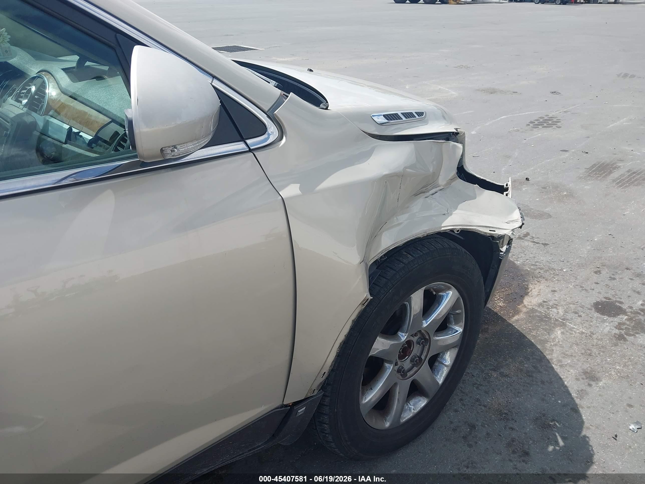 2008 Buick Enclave Cxl Champagne vin: 5GAER237X8J237005