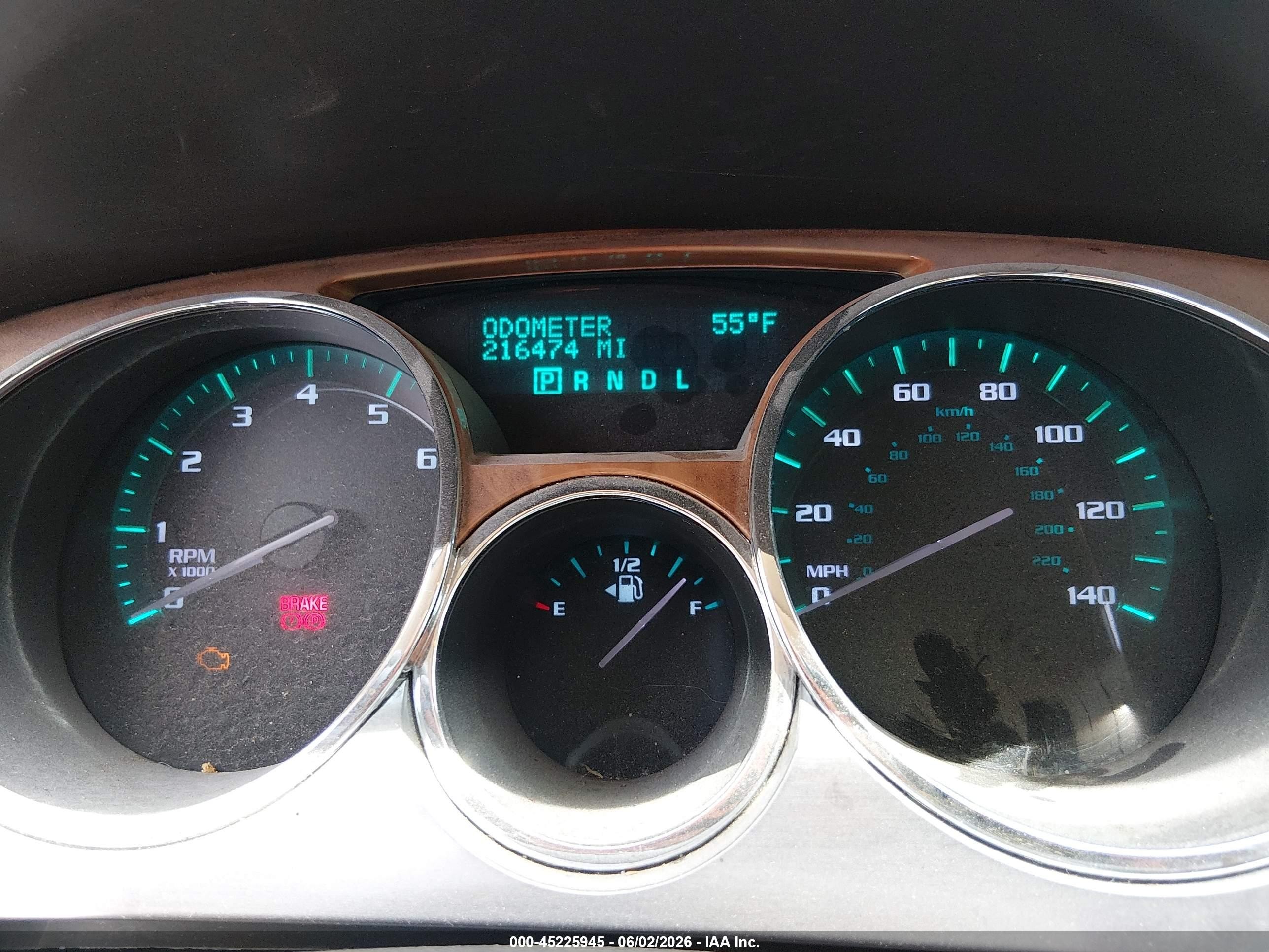 2008 Buick Enclave Cxl Red vin: 5GAER237X8J279822