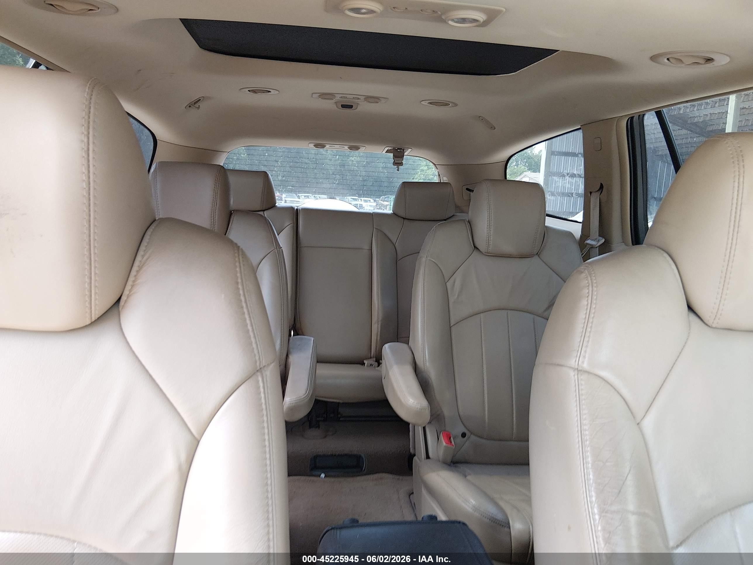 2008 Buick Enclave Cxl Red vin: 5GAER237X8J279822
