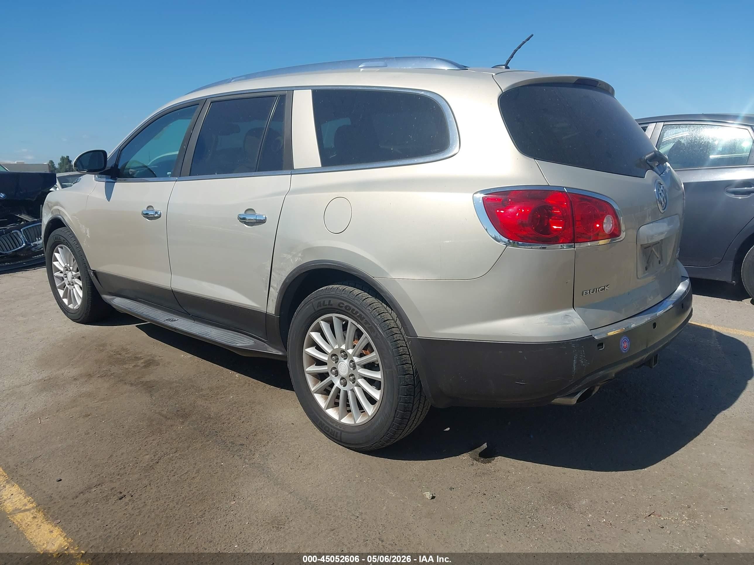 2008 Buick Enclave Cxl Champagne vin: 5GAER237X8J289654