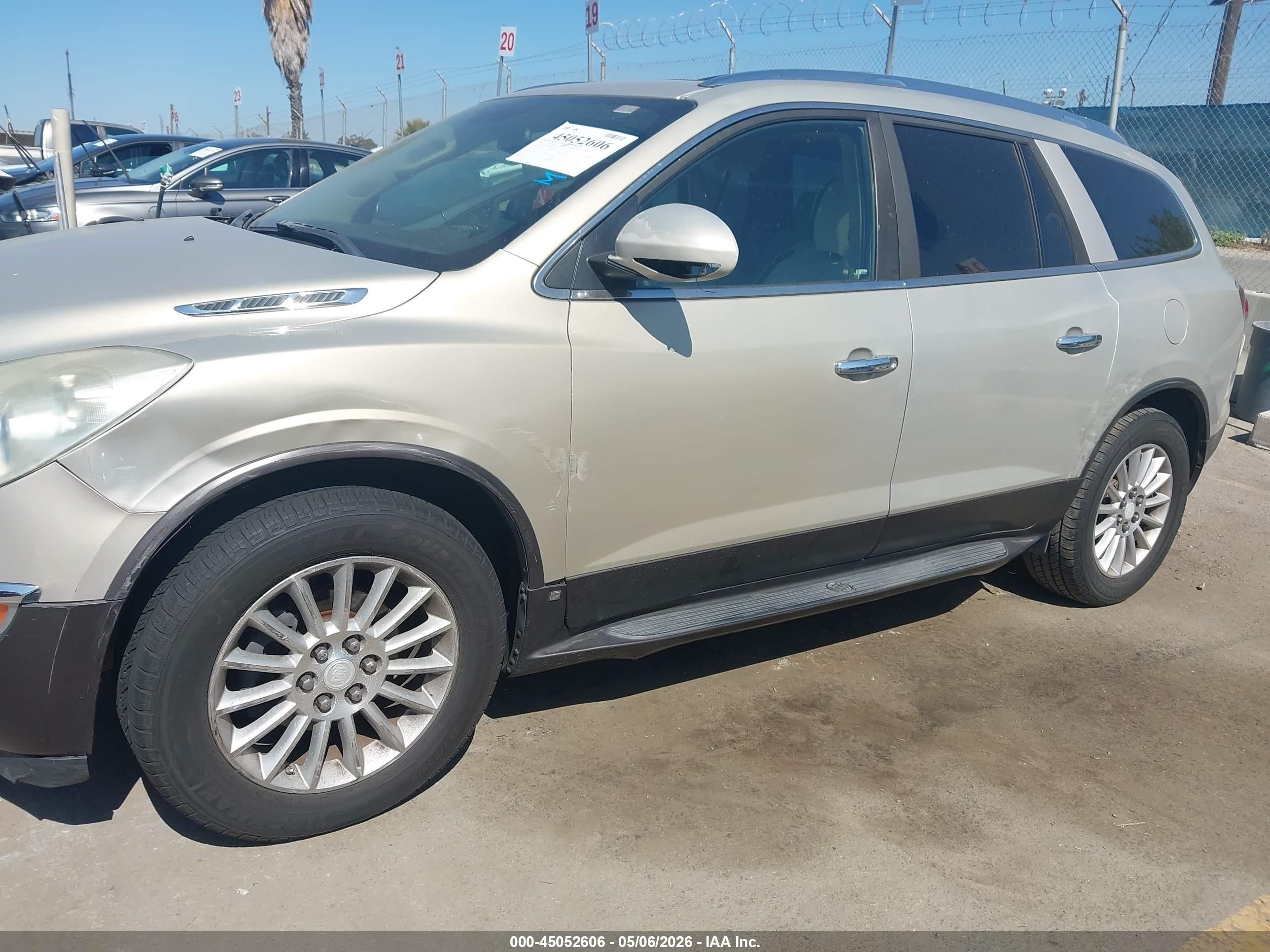2008 Buick Enclave Cxl Champagne vin: 5GAER237X8J289654