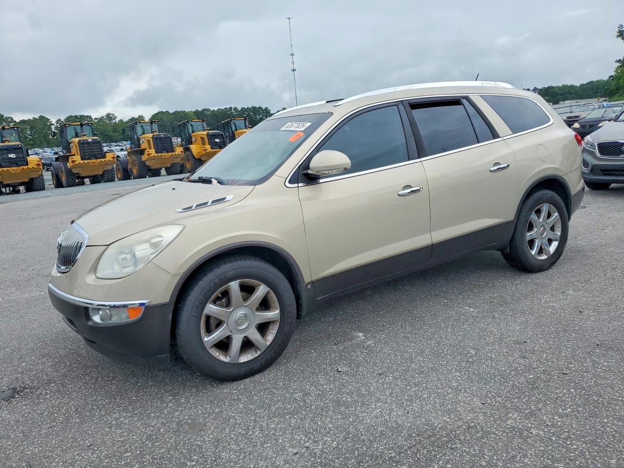 2008 Buick Enclave Cxl Желто-коричневый vin: 5GAER237X8J303245