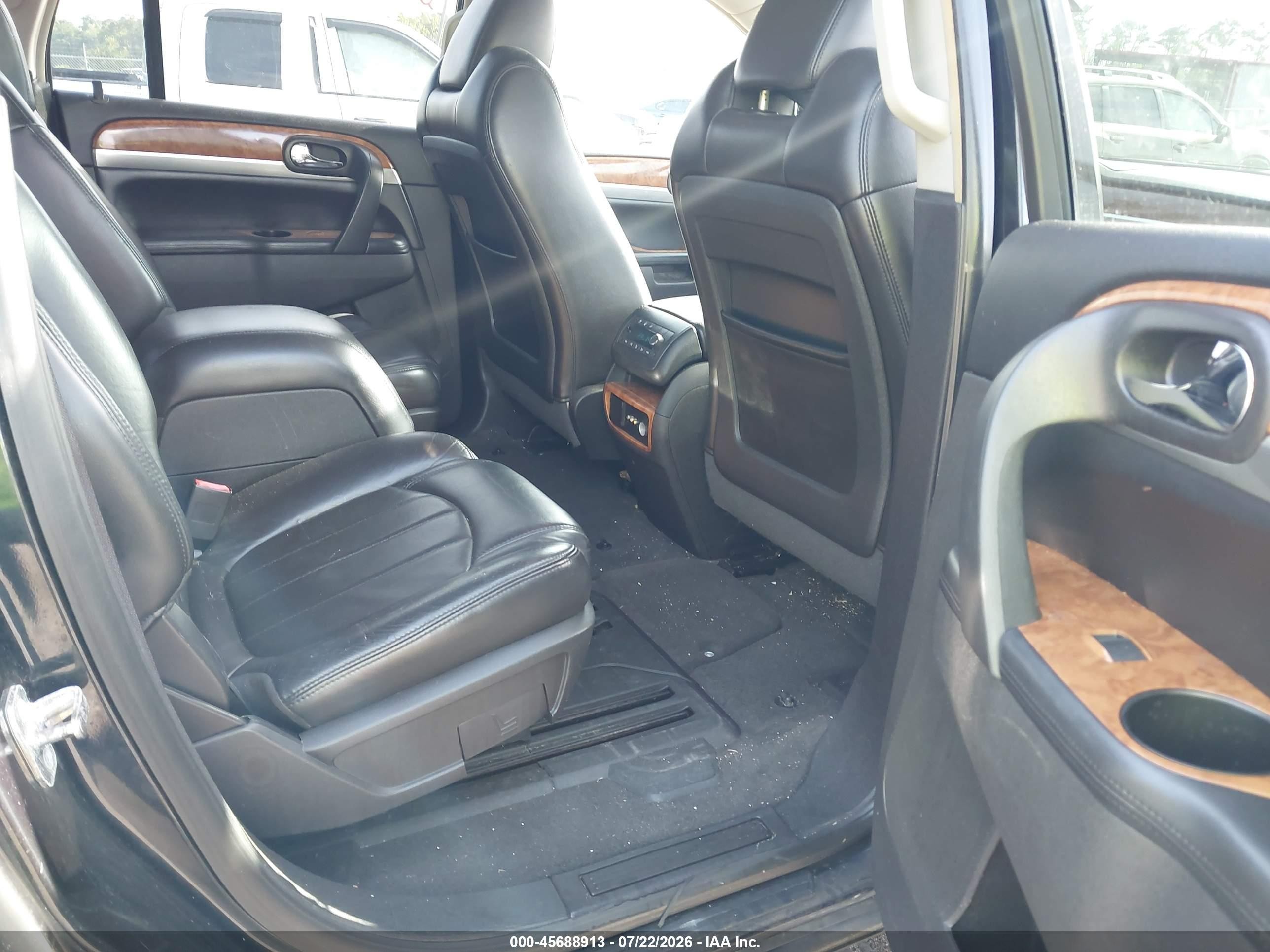 2009 Buick Enclave Cxl Черный vin: 5GAER23D091209611