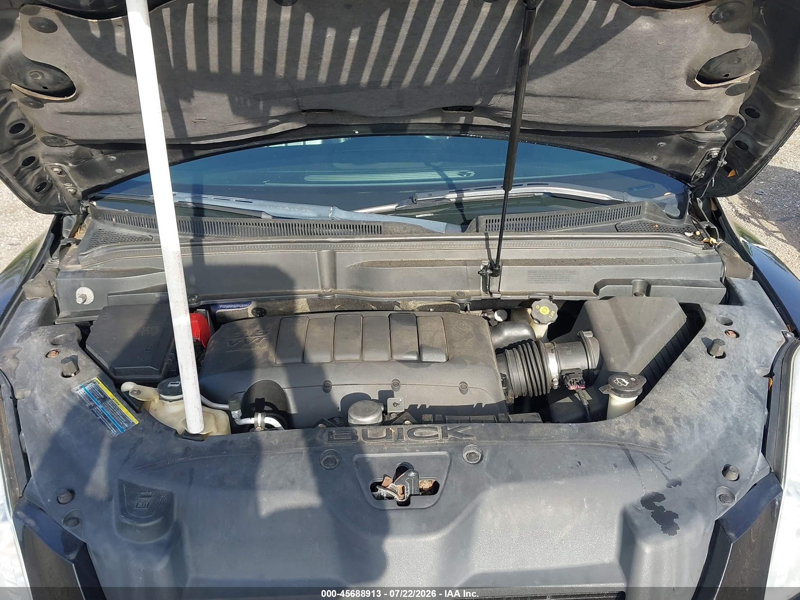 2009 Buick Enclave Cxl Черный vin: 5GAER23D091209611