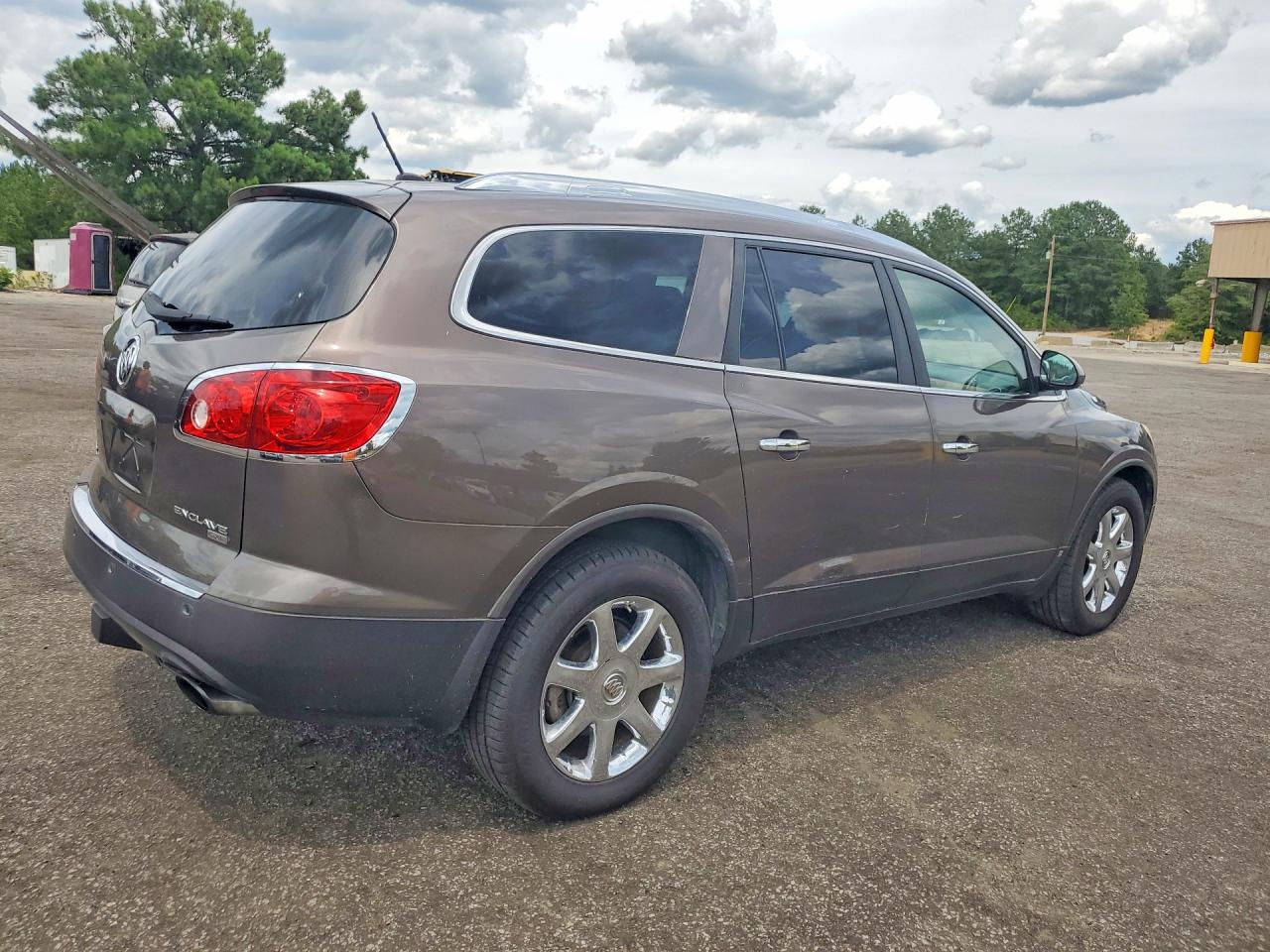 2009 Buick Enclave Cxl Brown vin: 5GAER23D09J154027