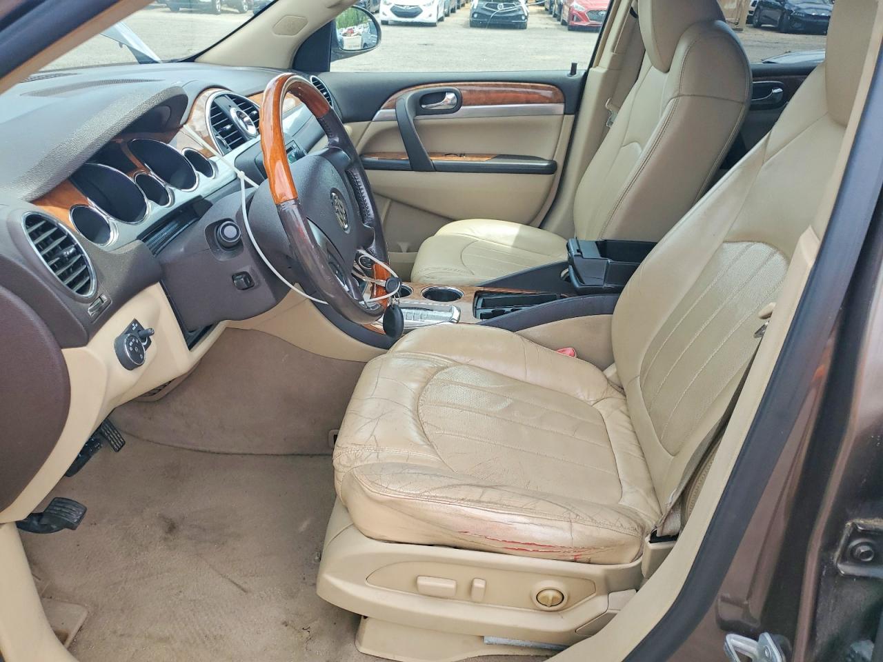 2009 Buick Enclave Cxl Brown vin: 5GAER23D09J154027
