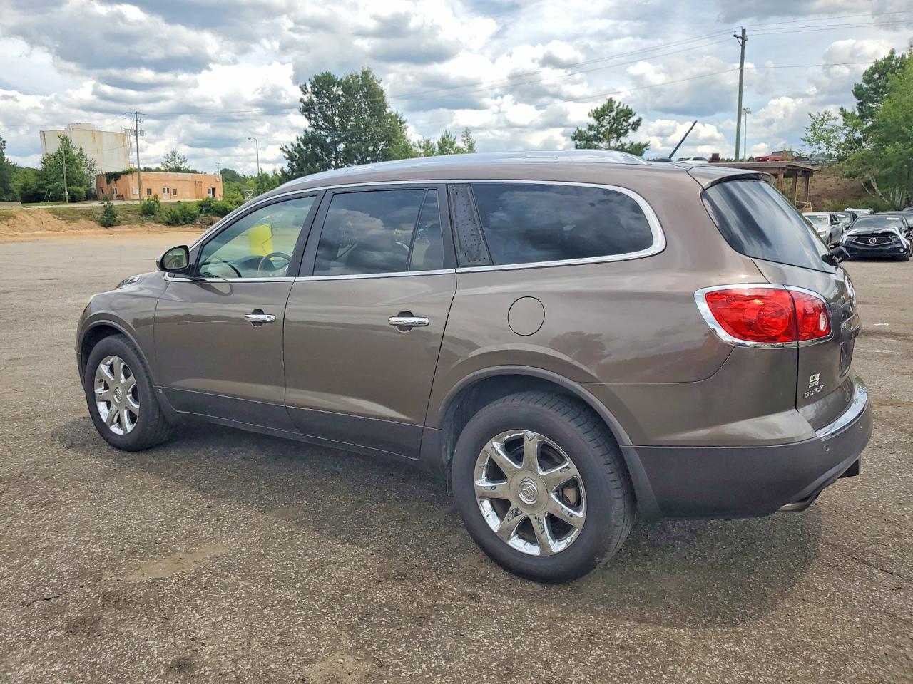 2009 Buick Enclave Cxl Brown vin: 5GAER23D09J154027