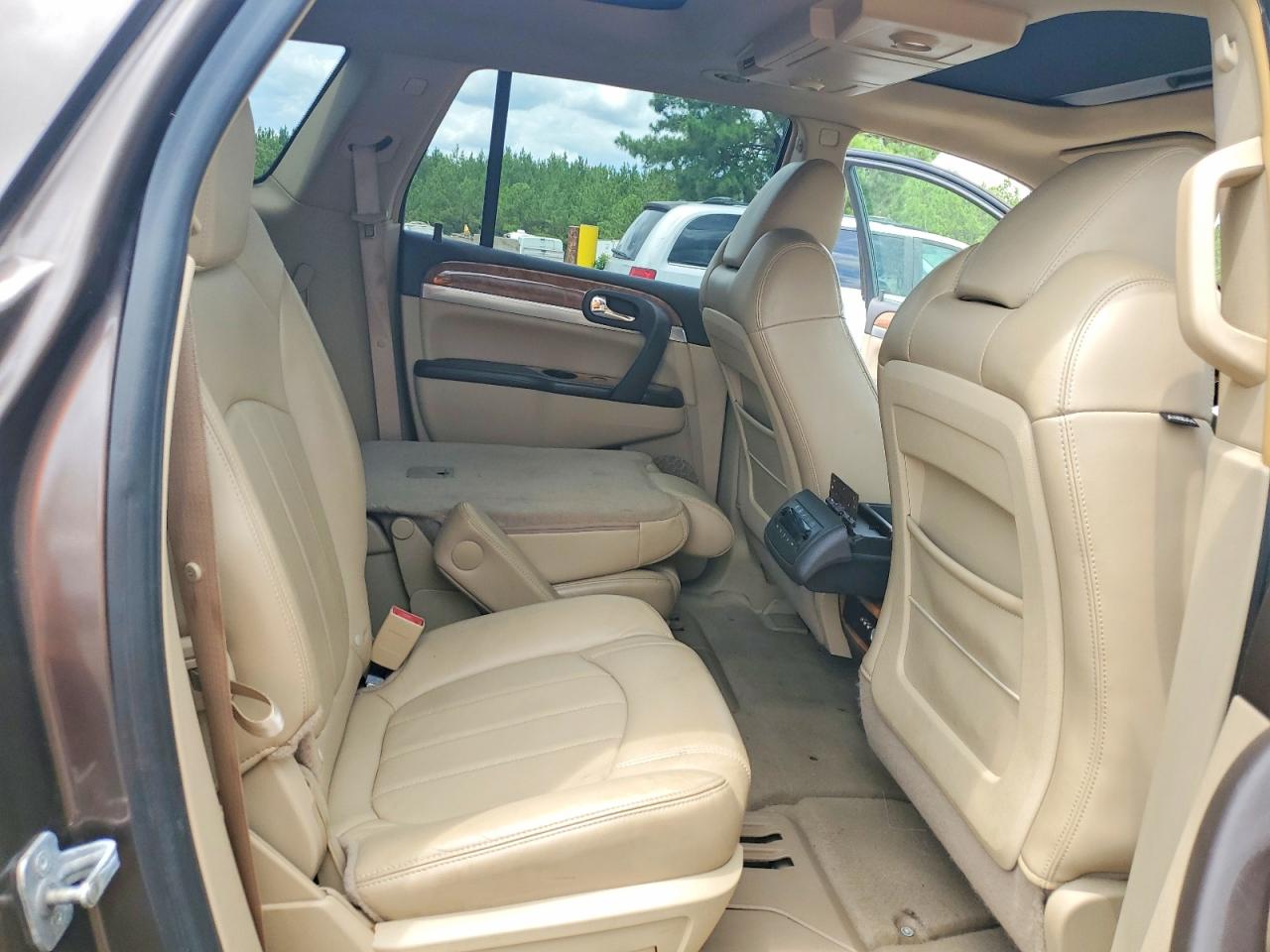 2009 Buick Enclave Cxl Brown vin: 5GAER23D09J154027