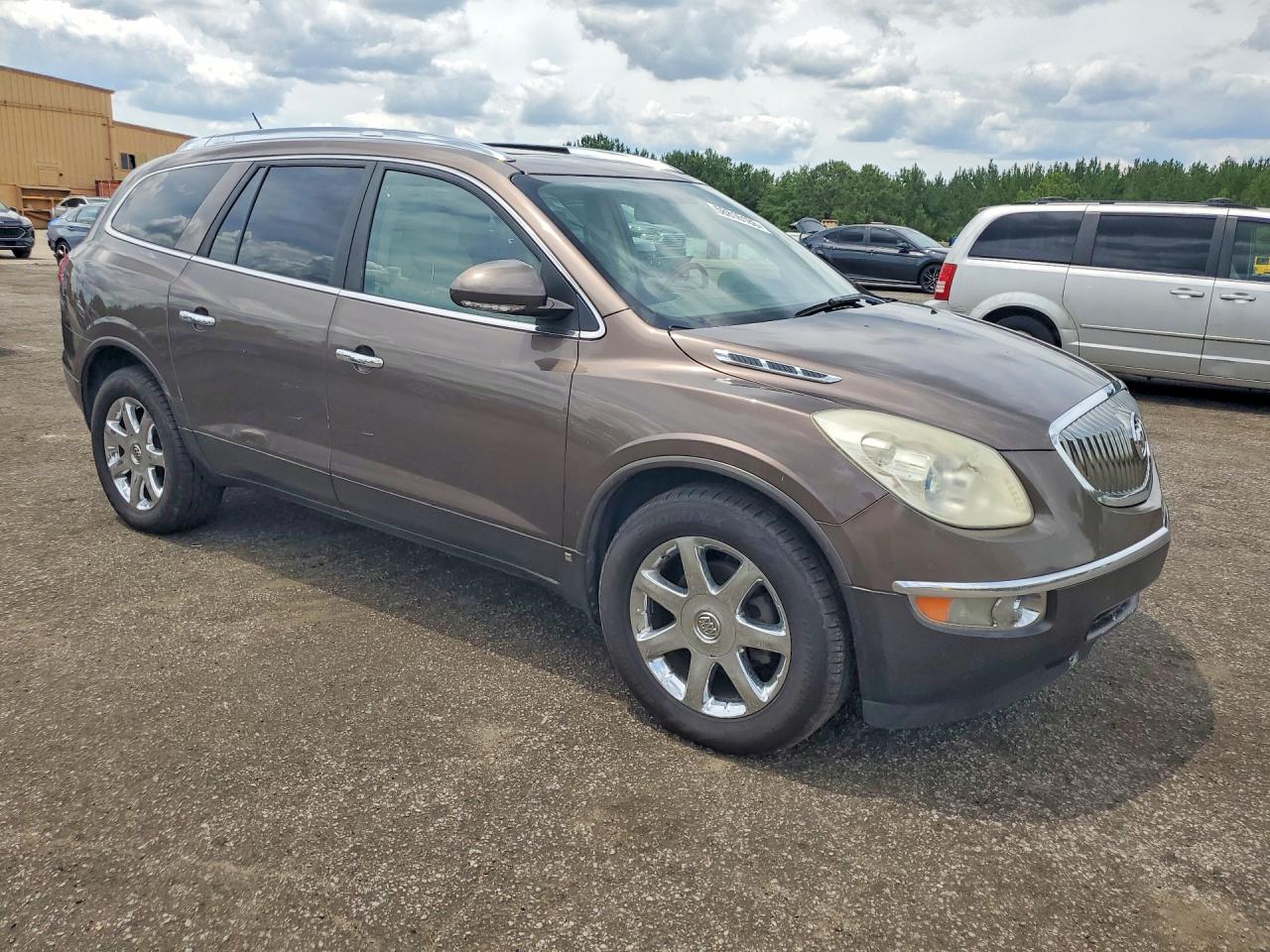2009 Buick Enclave Cxl Brown vin: 5GAER23D09J154027