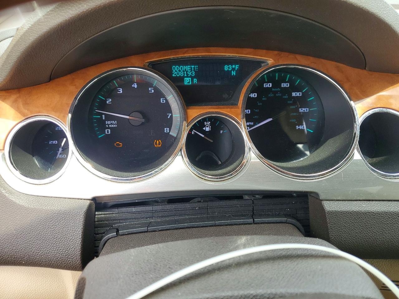 2009 Buick Enclave Cxl Brown vin: 5GAER23D09J154027