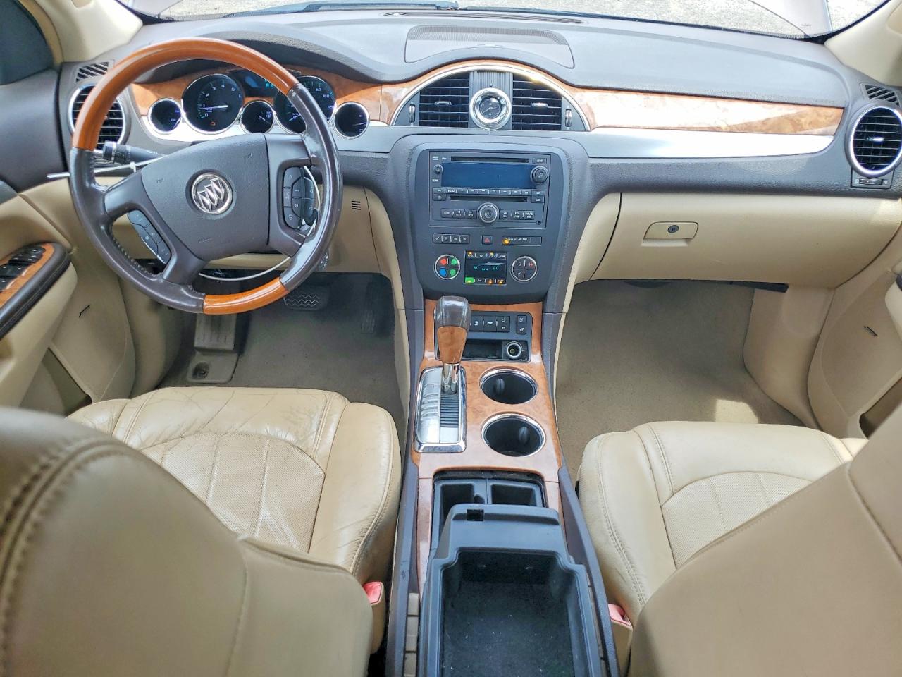 2009 Buick Enclave Cxl Brown vin: 5GAER23D09J154027