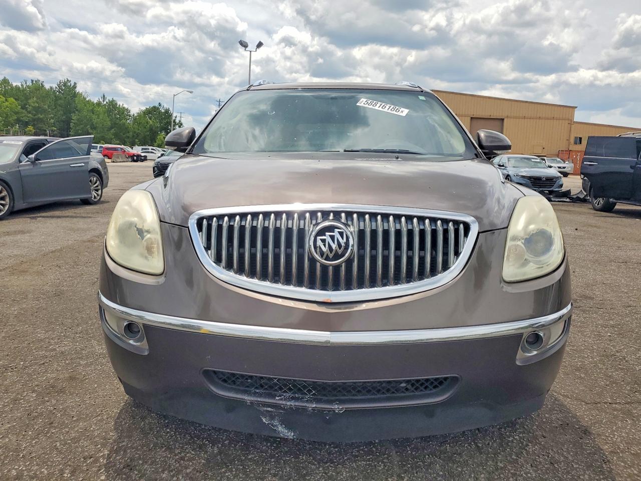 2009 Buick Enclave Cxl Brown vin: 5GAER23D09J154027