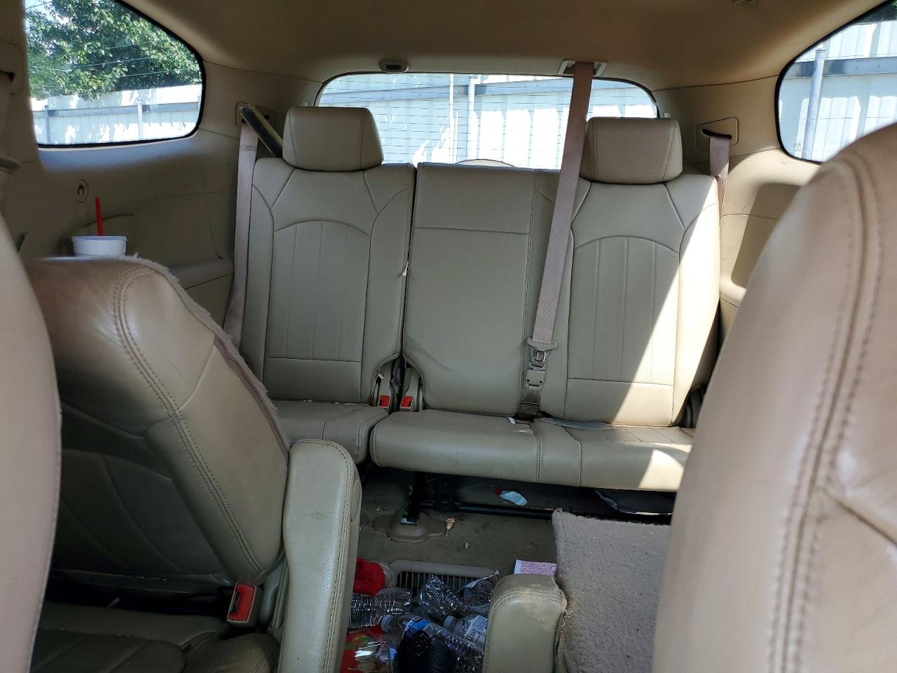 2009 Buick Enclave Cxl White vin: 5GAER23D09J193054