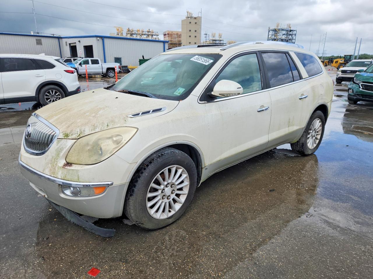 2009 Buick Enclave Cxl Beige vin: 5GAER23D29J119327
